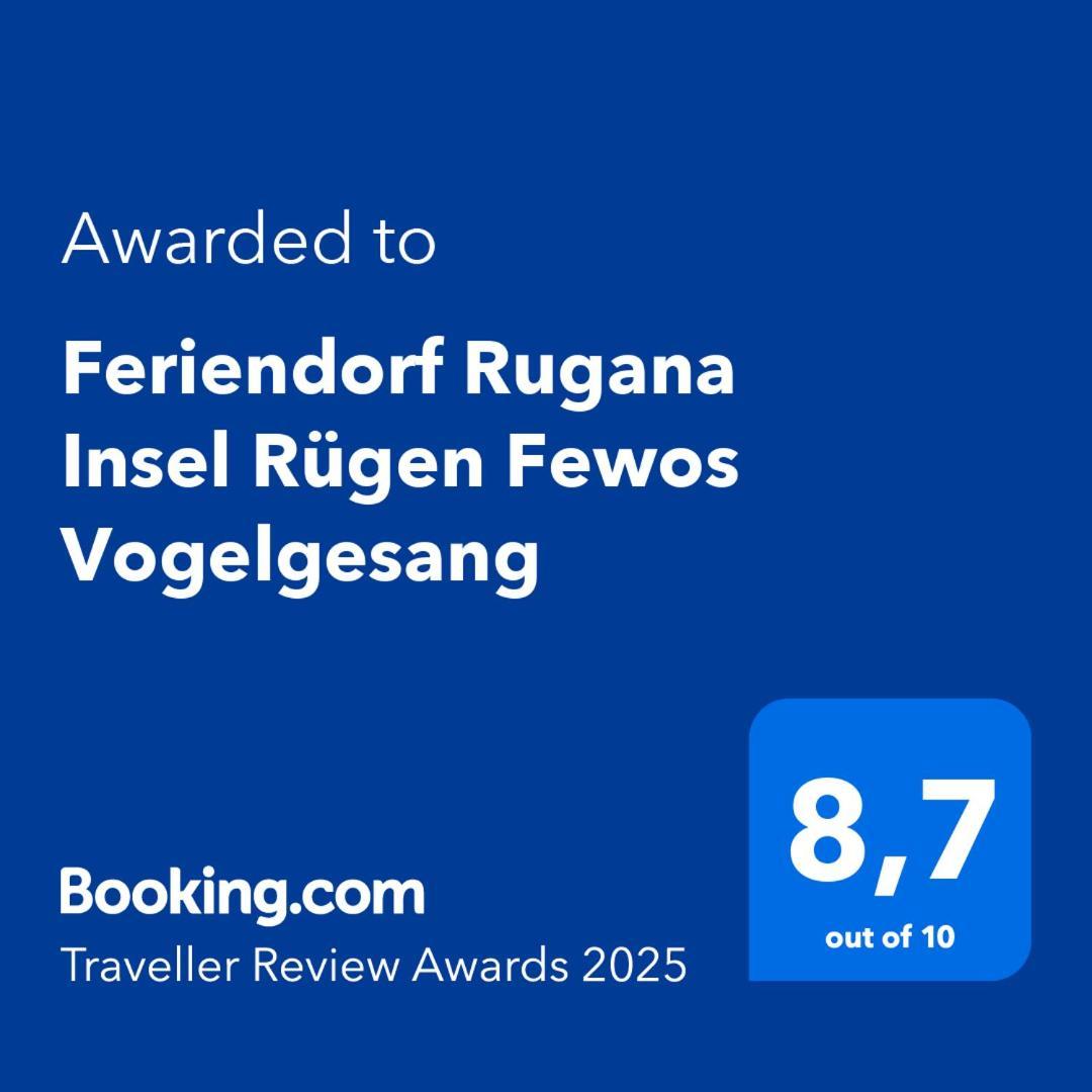 Feriendorf Rugana Insel Ruegen Fewos Vogelgesang 德兰斯克 外观 照片